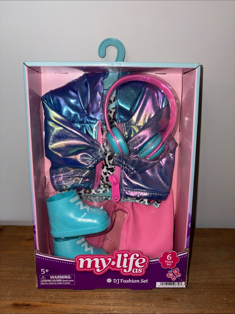 NEW My Life As DJ Fashion Set - Pink & Teal 6 piece
